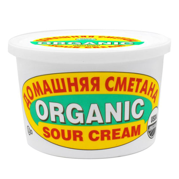 Сметана органическая домашняя – 15 унций (425 г)